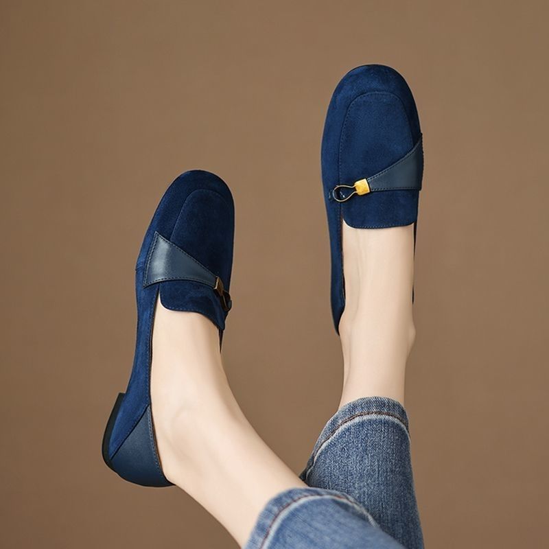 Vintage Slip Dress - Women's Vintage Blue Loafers Soft Sole