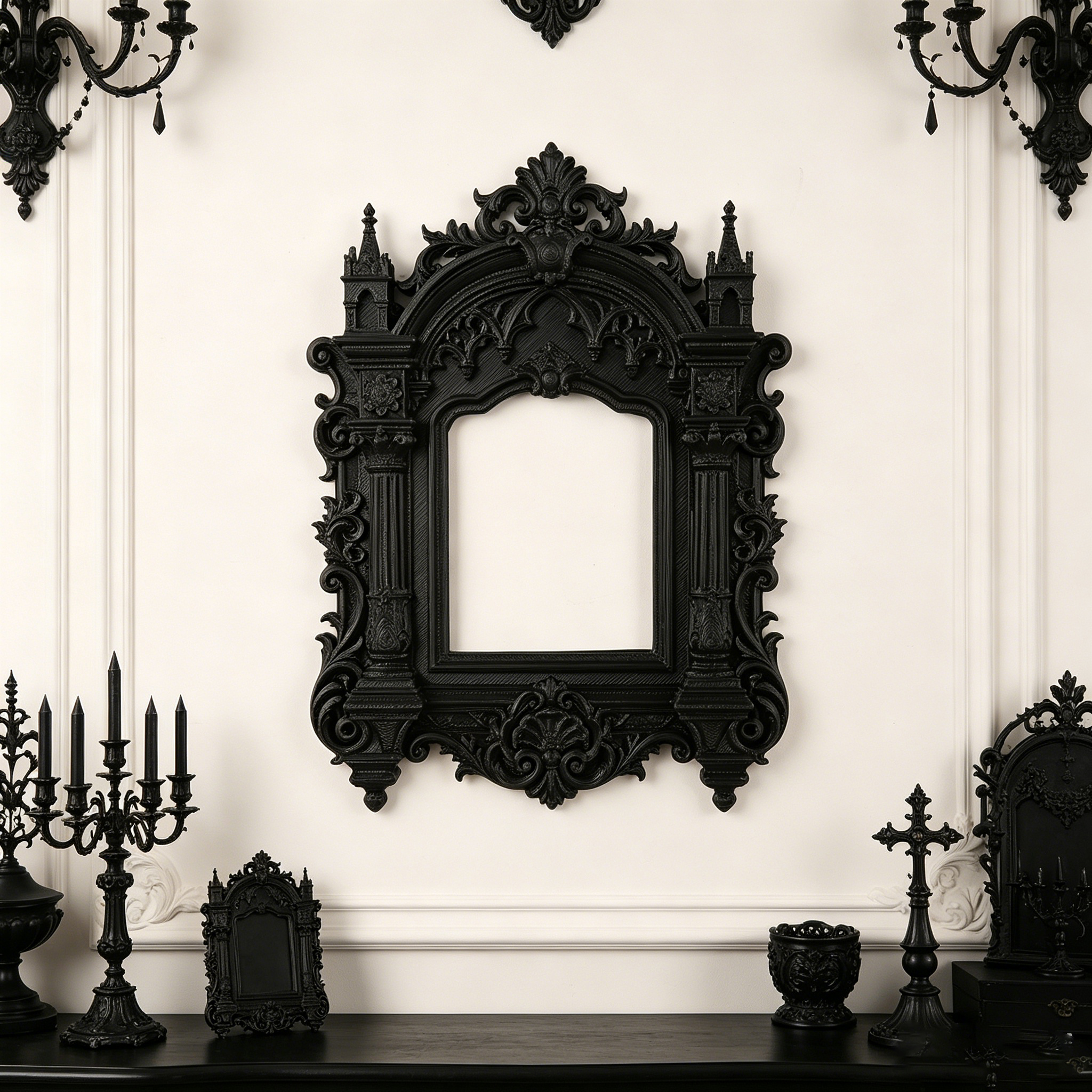 Vintage Fashion Photos - Cross-border Gothic castle relief photo frame