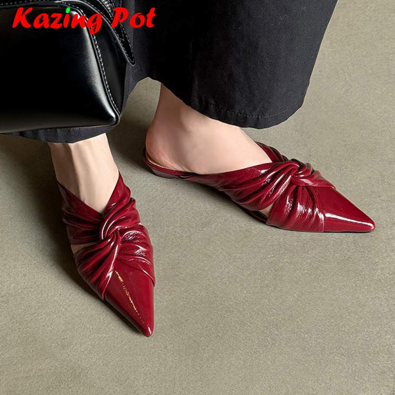 Vintage Fashion Women Dresses - Krazing Pot New Cow Skin Shallow