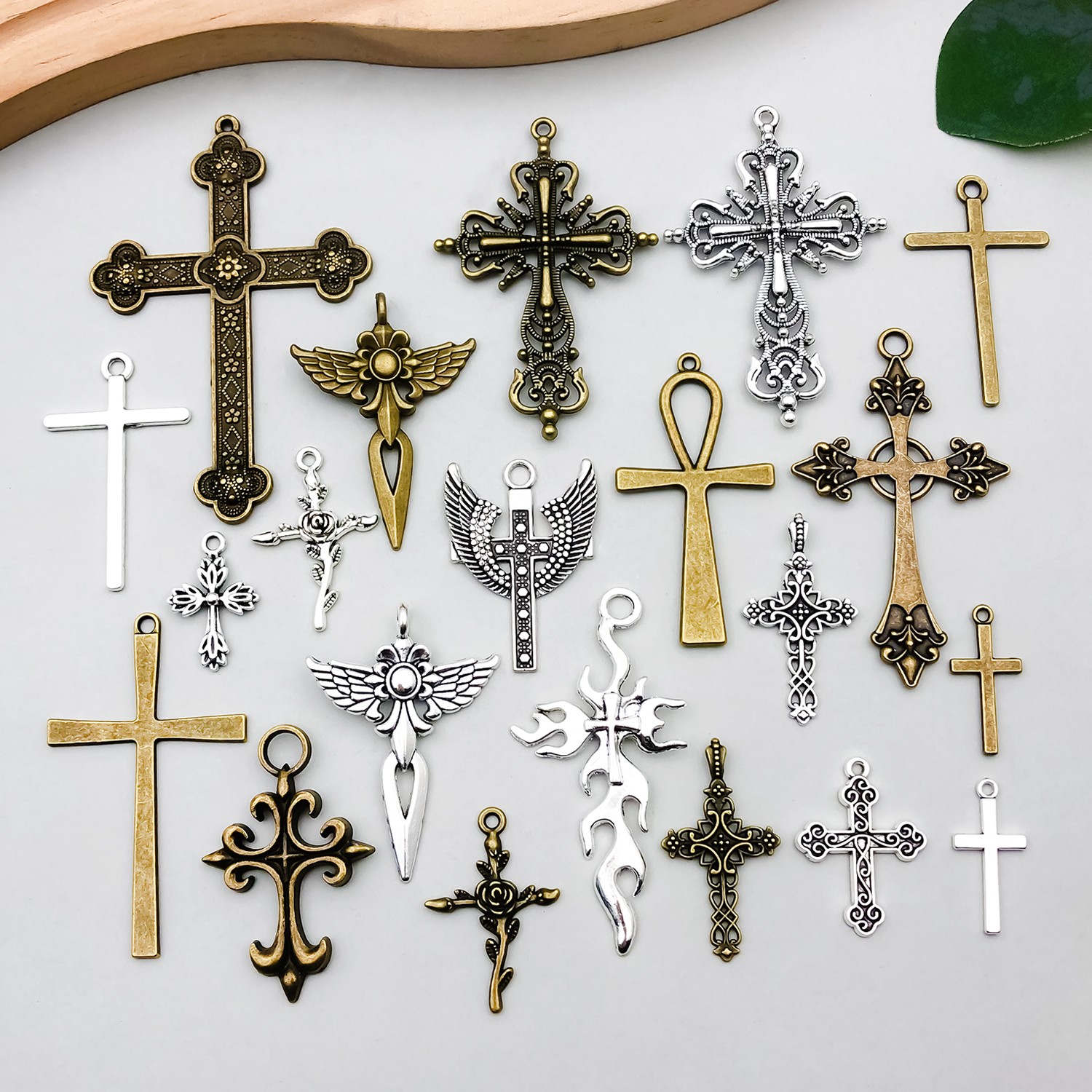 Vintage Fashion Ornaments - Cross-border Hot-Selling Cross Ornament Accessories, 21