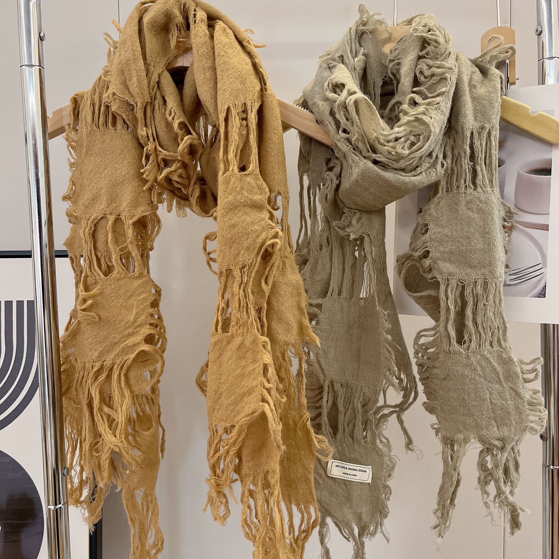 Vintage Fashion In 2025 - 2025 New Fashion Ripped Hole Tassel