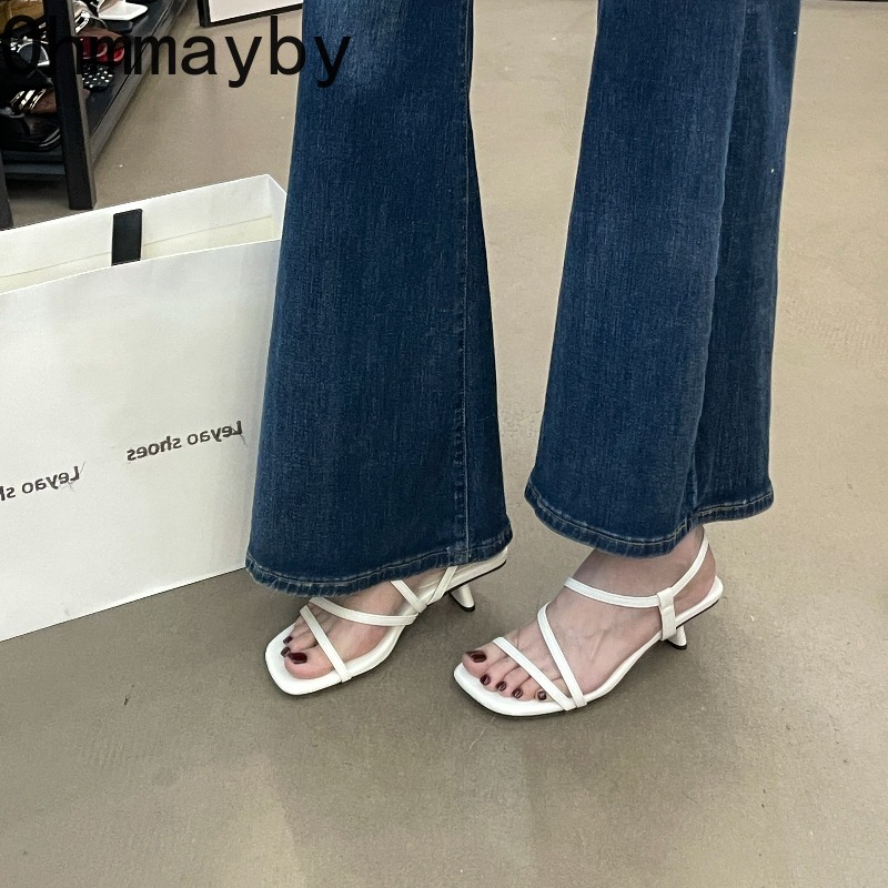 Vintage Fashion Women Dresses - Vintage Summer Open Toe High Heel