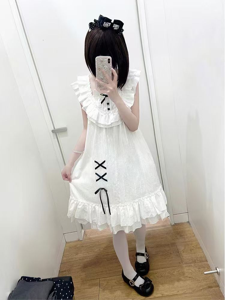 Kawaii Lace Dress Women Fashio - огляд і ціна Vintage Fashion In 2025