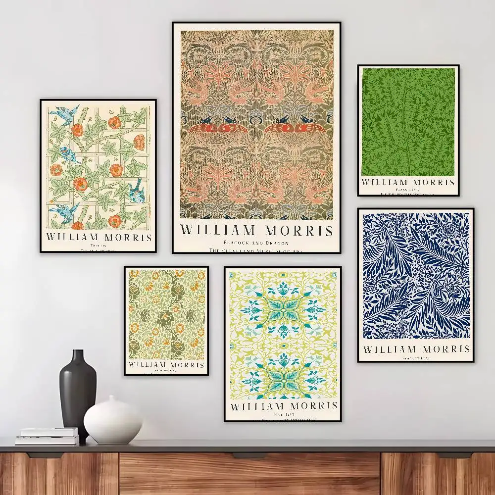 Vintage William Morris Flower  - огляд і ціна Vintage Fashion Exhibition