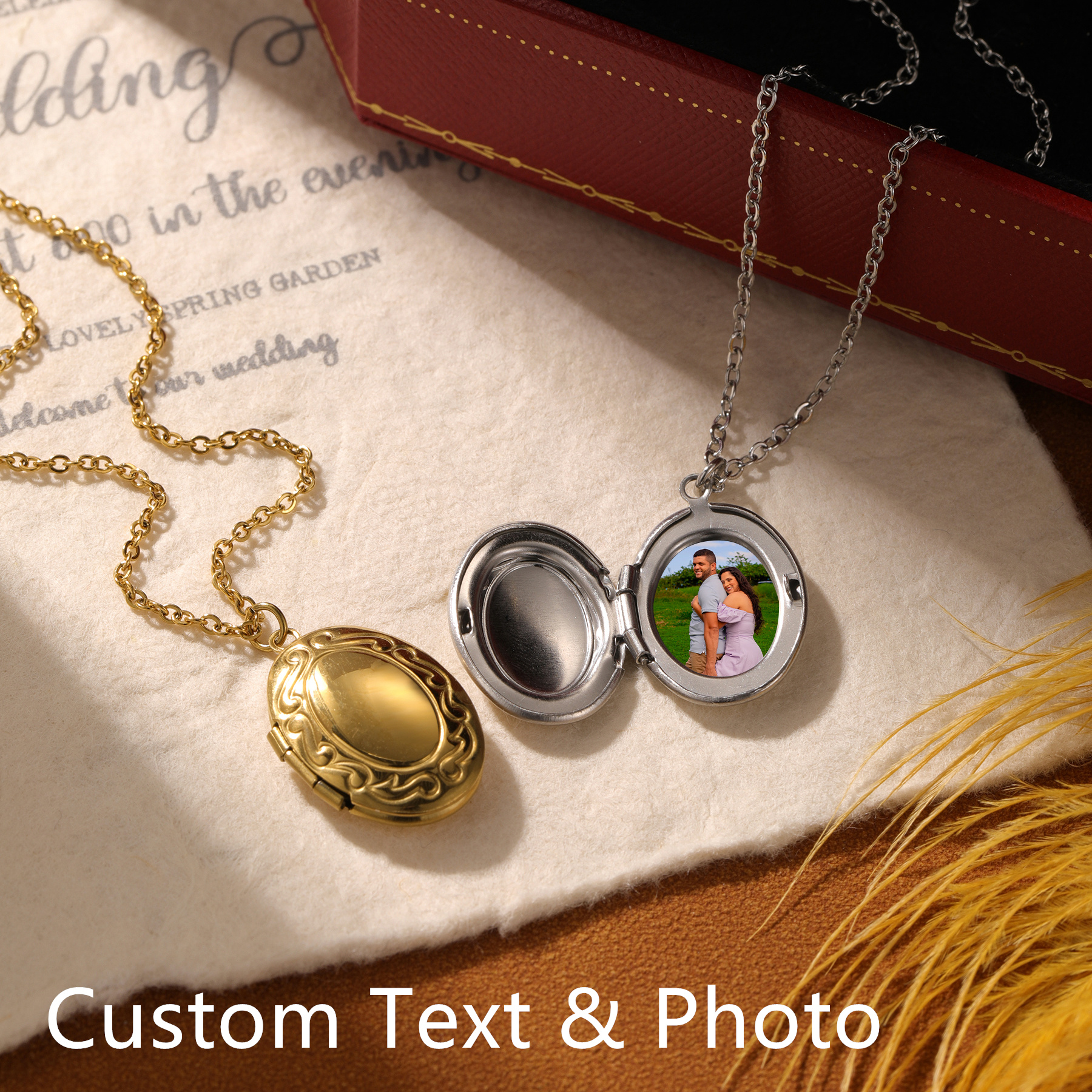 Custom Vintage Necklace with P - огляд і ціна Vintage Fashion Photos