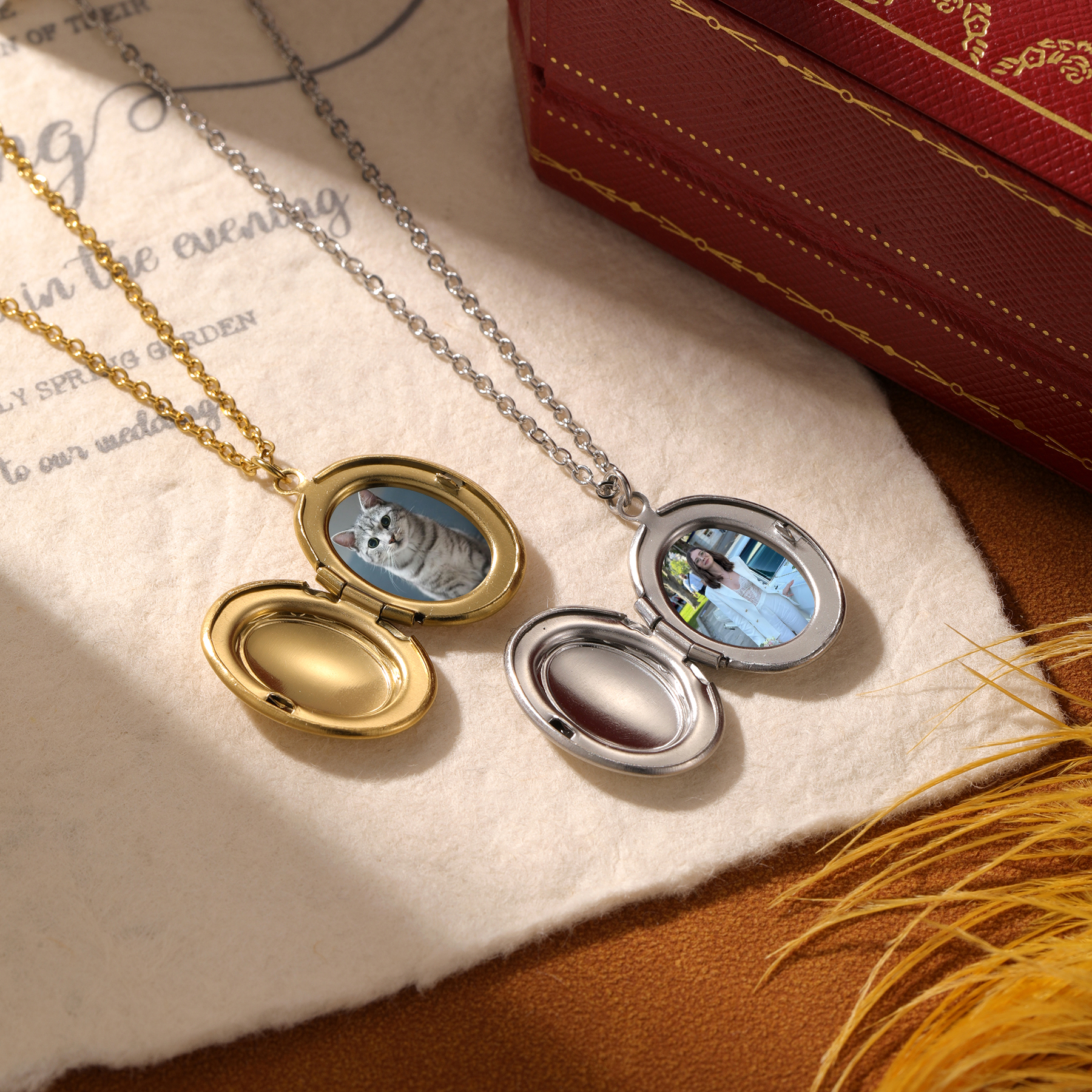 Custom Vintage Necklace with P - огляд і ціна Vintage Fashion Photos