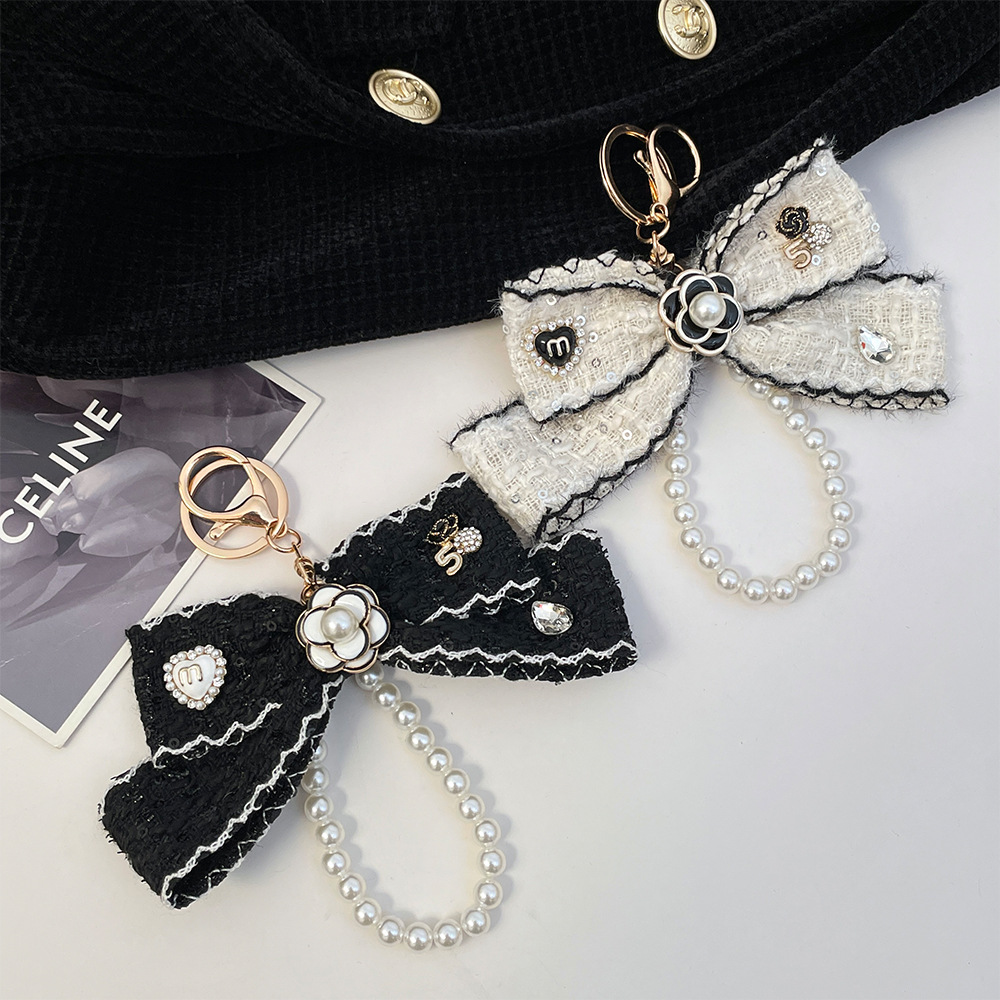 2026 Women's Cloth Bowknot Key - огляд і ціна Vintage Fashion Ornaments