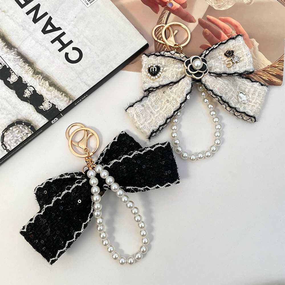 2026 Women's Cloth Bowknot Key - огляд і ціна Vintage Fashion Ornaments