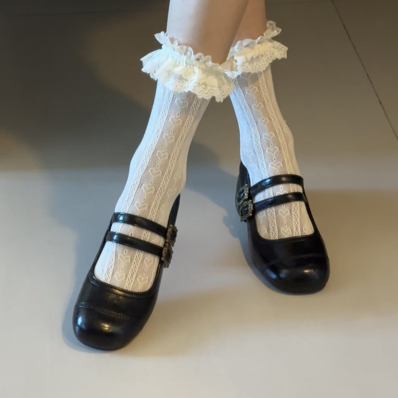Vintage Thick Heel Women Mary  - огляд і ціна Vintage Fashion Women Dresses