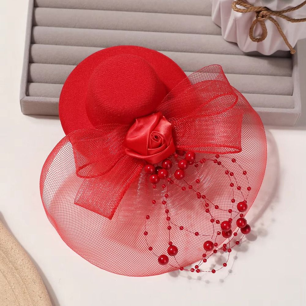 Fashion Elegant Mesh Top Hat B - огляд і ціна Vintage Fashion Photos