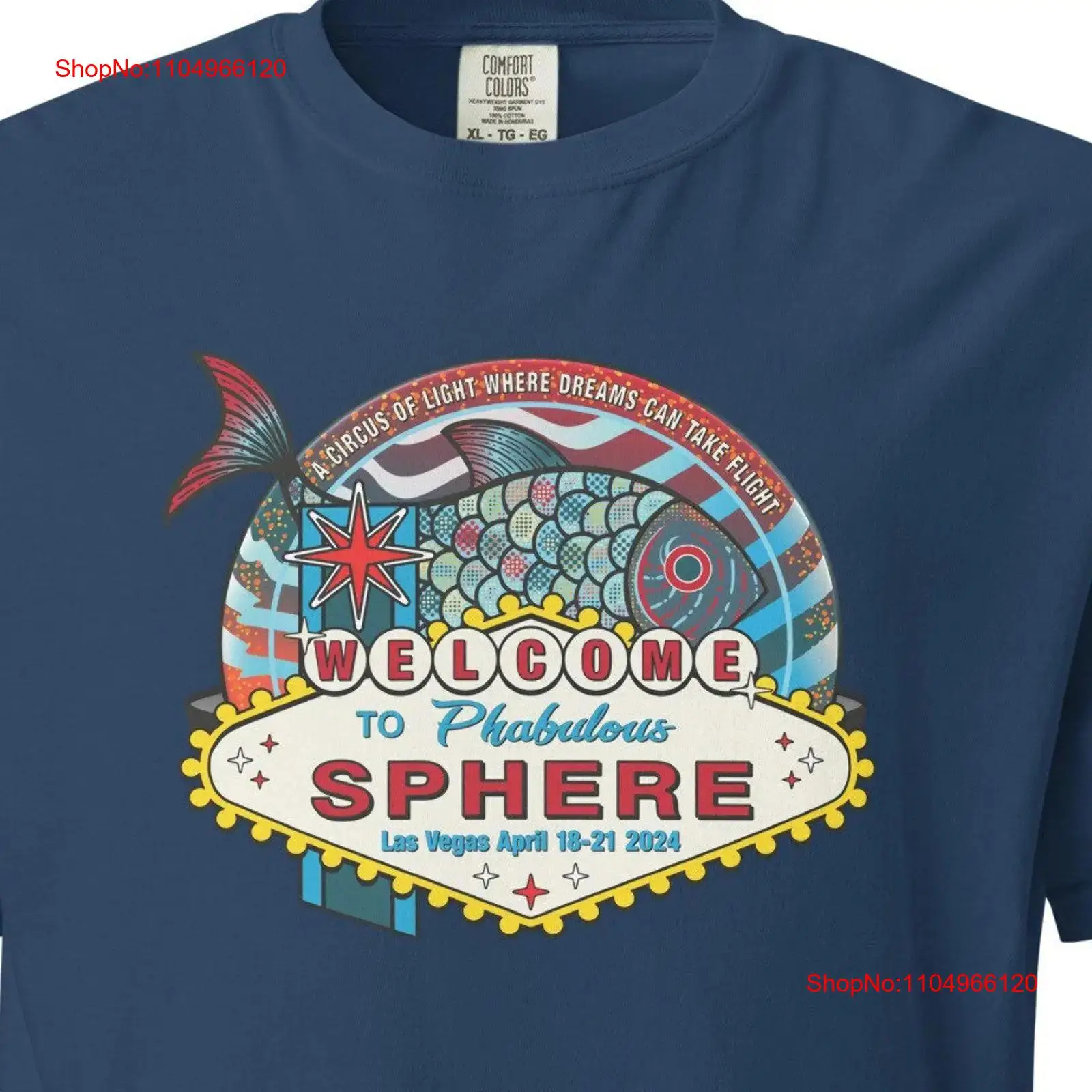 Phish inspired Sphere Las Vega - огляд і ціна Vintage Fashion Las Vegas