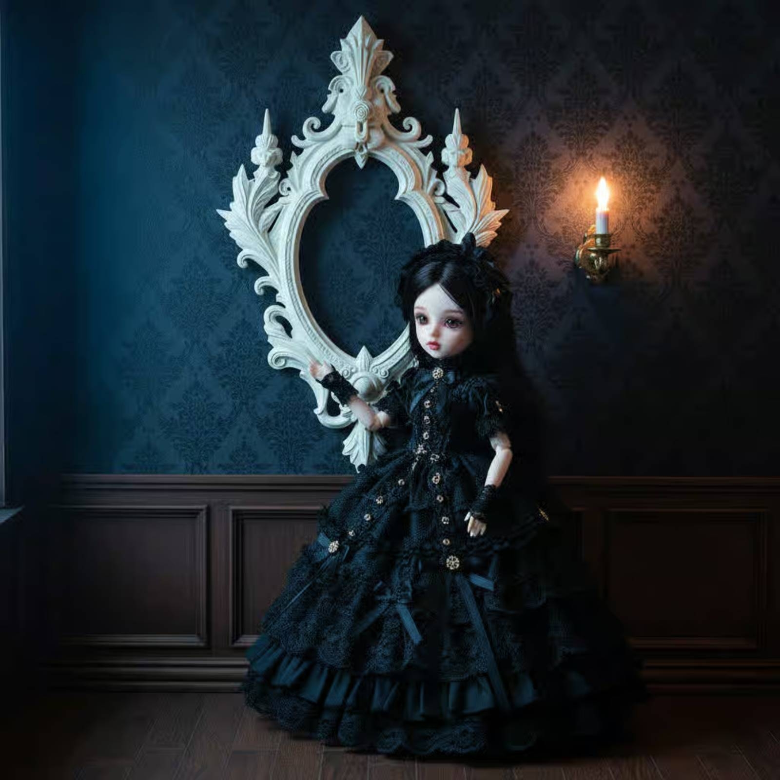 Medieval Picture Frame Scrollw - огляд і ціна Vintage Fashion Doll