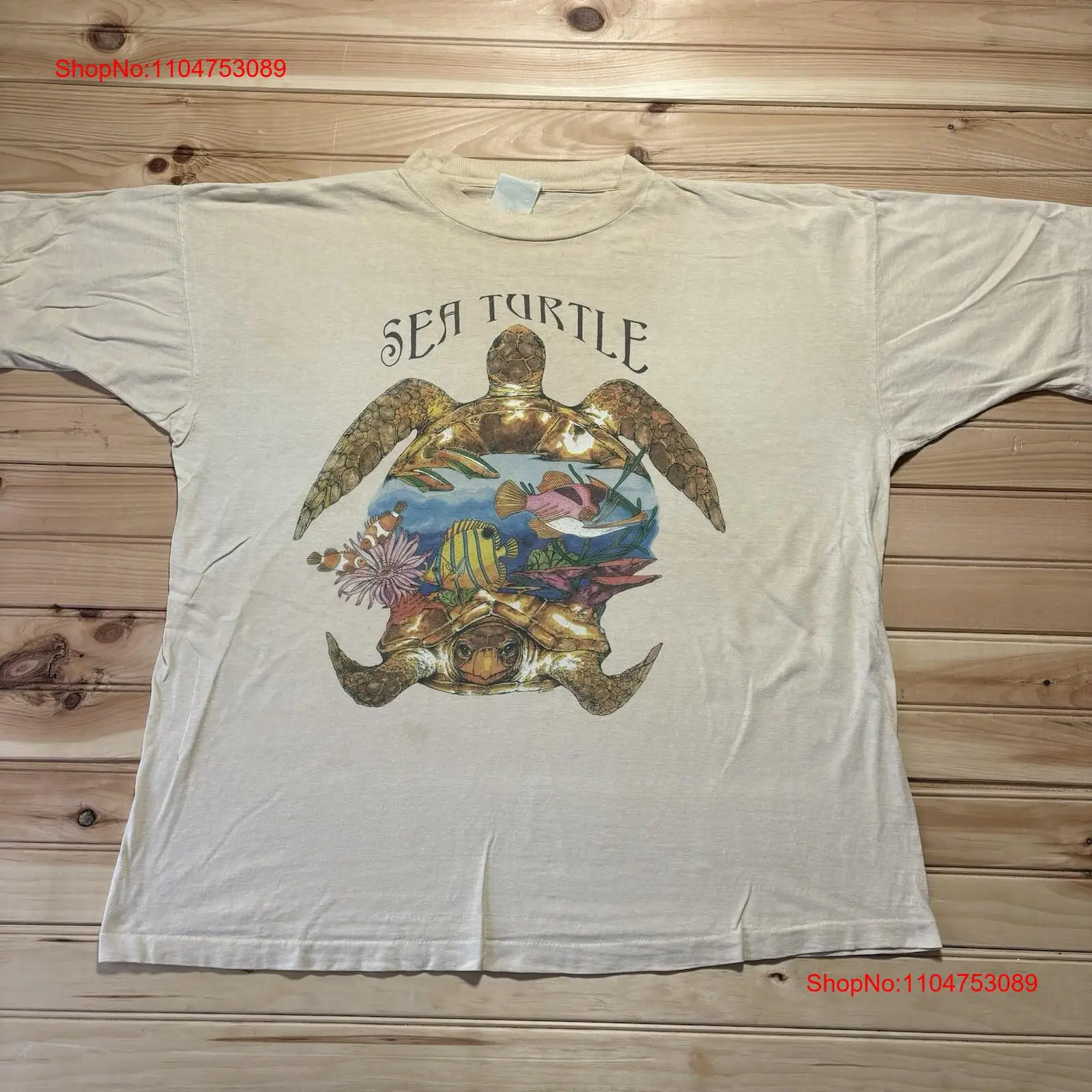 Vintage 90s Sea Turtle Abstrac - огляд і ціна Turtleneck Knit 90S