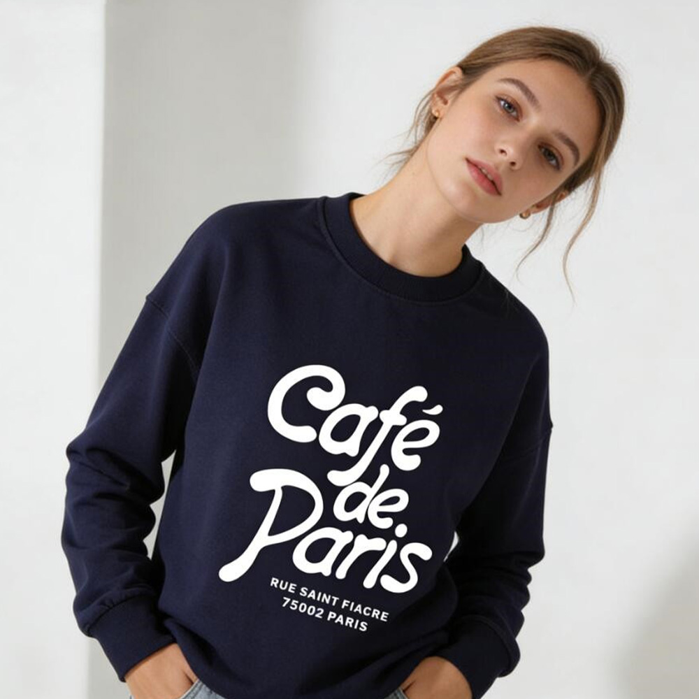 Cafe de Paris Letters Printing - огляд і ціна Vintage Fashion Paris
