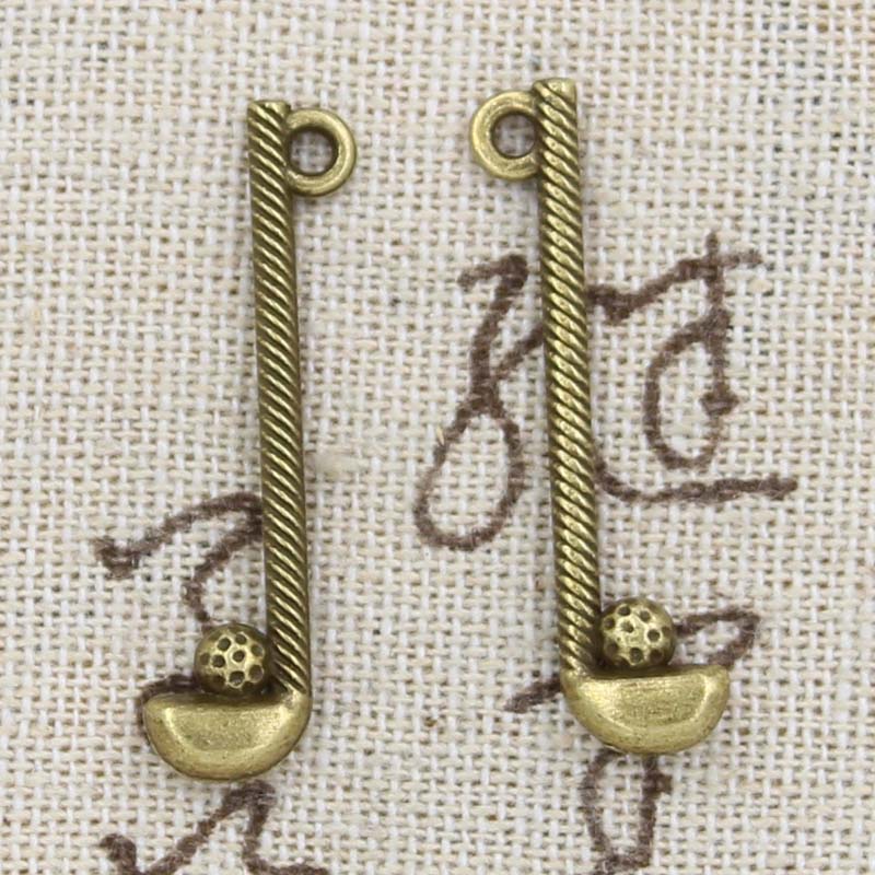 25pcs Charms Golf Club Ball 32 - огляд і ціна Vintage Fashion Club Photos