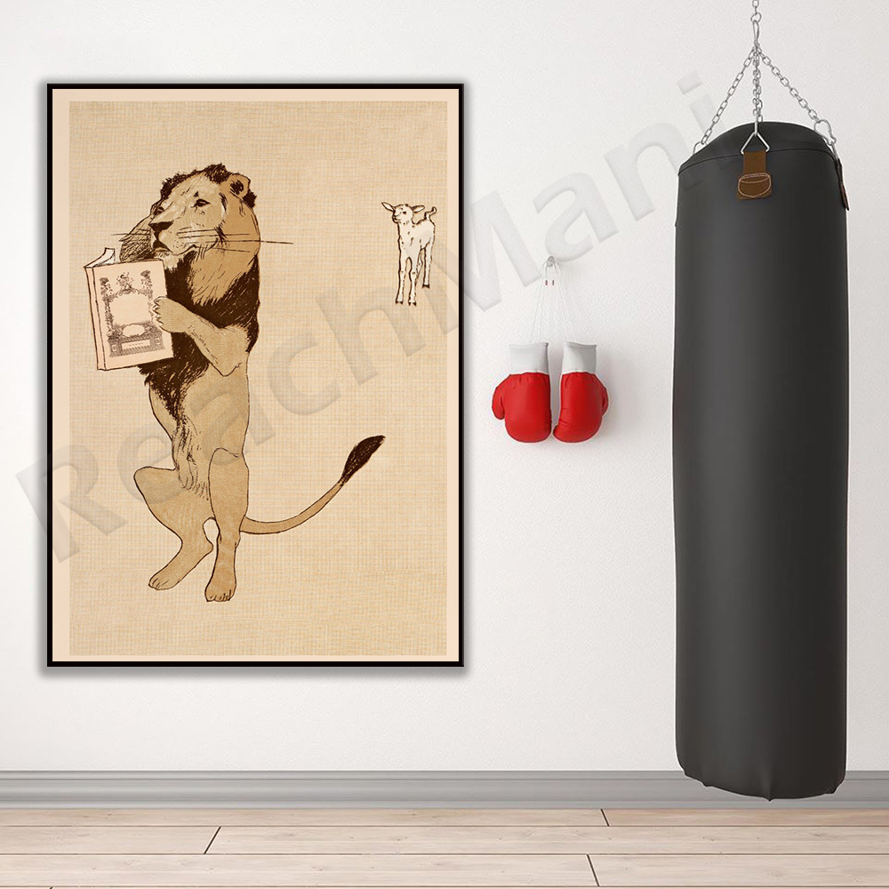 Edward Penfield, The Lion and  - огляд і ціна Vintage Fashion Exhibition