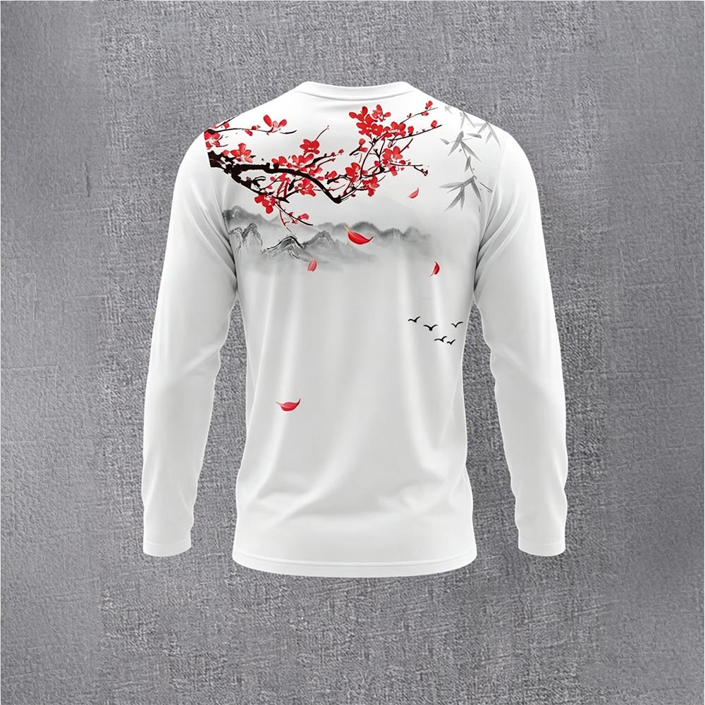 Chinese Style Ink Plum Blossom - огляд і ціна Vintage Fashion For Mens