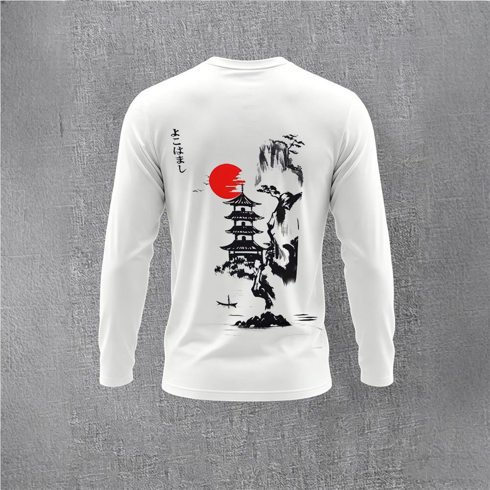Chinese Style Ink Plum Blossom - огляд і ціна Vintage Fashion For Mens