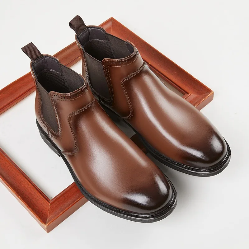 Vintage Mens Leather Oxford Bo - огляд і ціна Vintage Fashion For Mens