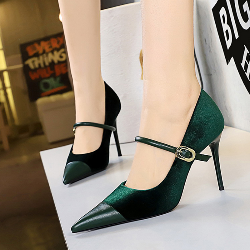 Women Vintage Green Suede 7cm  - огляд і ціна Vintage Fashion Women Dresses