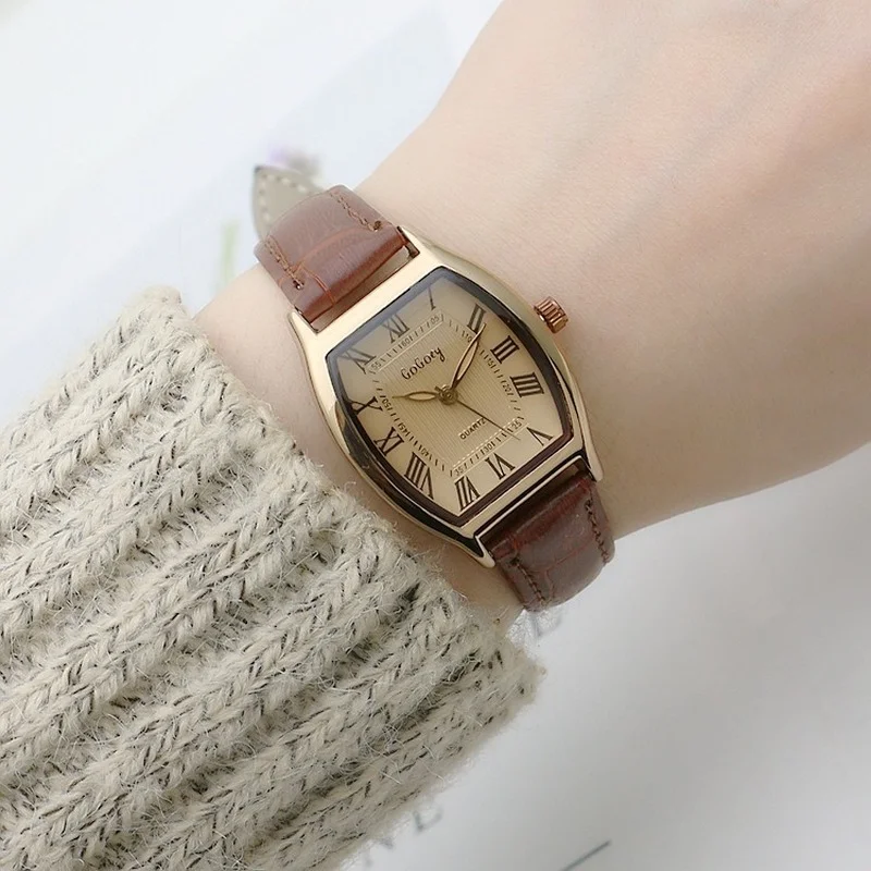 Retro Brown Women Watches Qual - огляд і ціна Vintage Fashion Watches