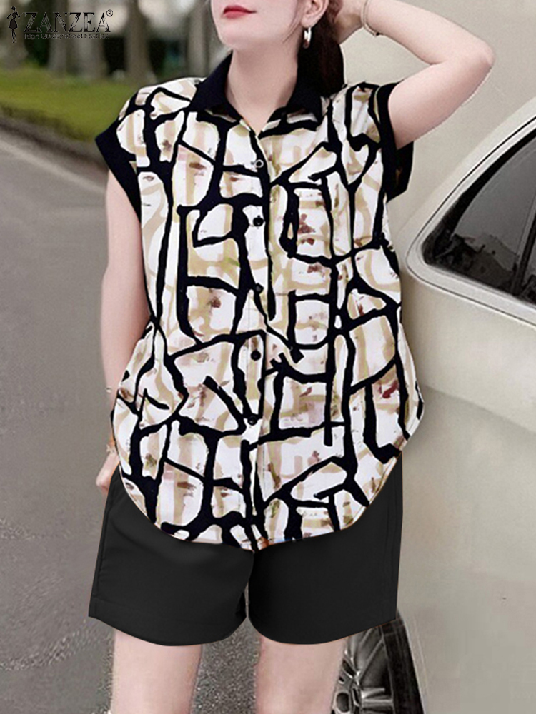 Women Short Sets ZANZEA Summer - огляд і ціна Vintage Fashion In 2025