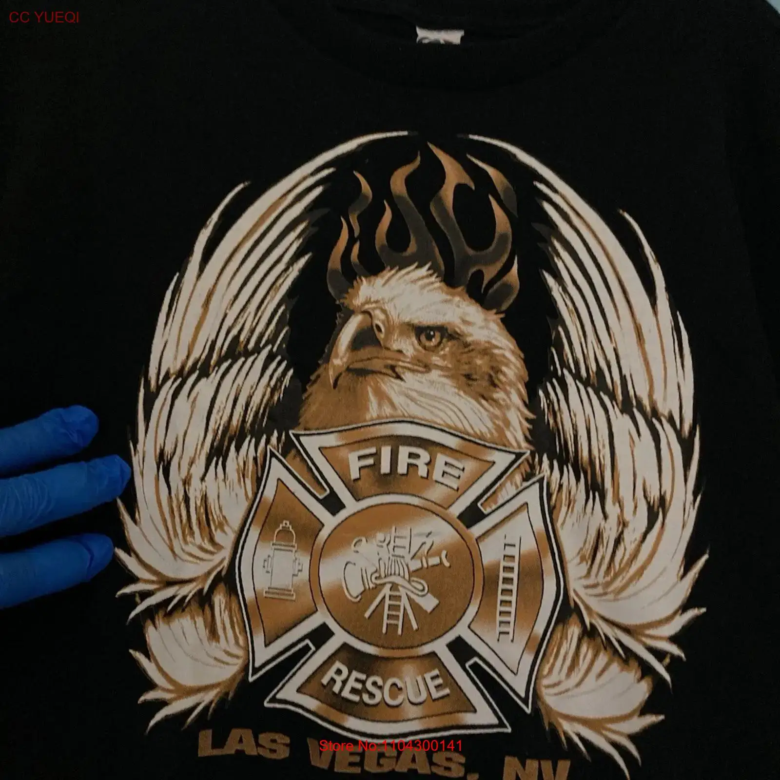 LAS VEGAS FIRE RESCUE T Shirt  - огляд і ціна Vintage Fashion Las Vegas
