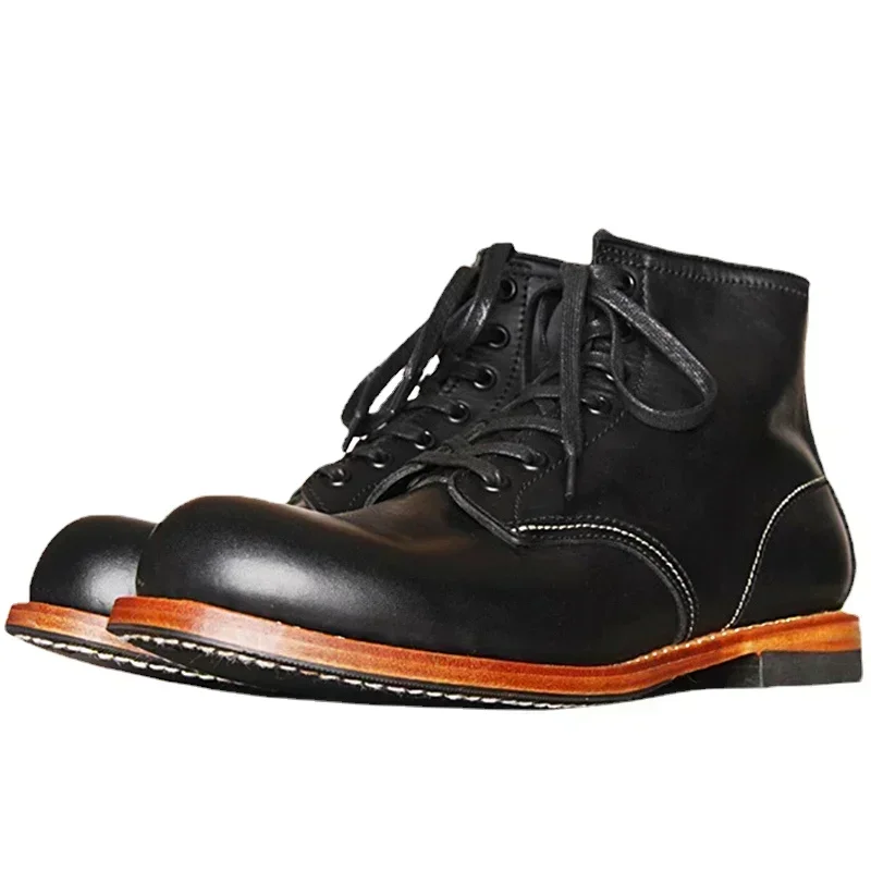 Vintage Men Goodyear-Welted Ge - огляд і ціна Vintage Fashion For Mens