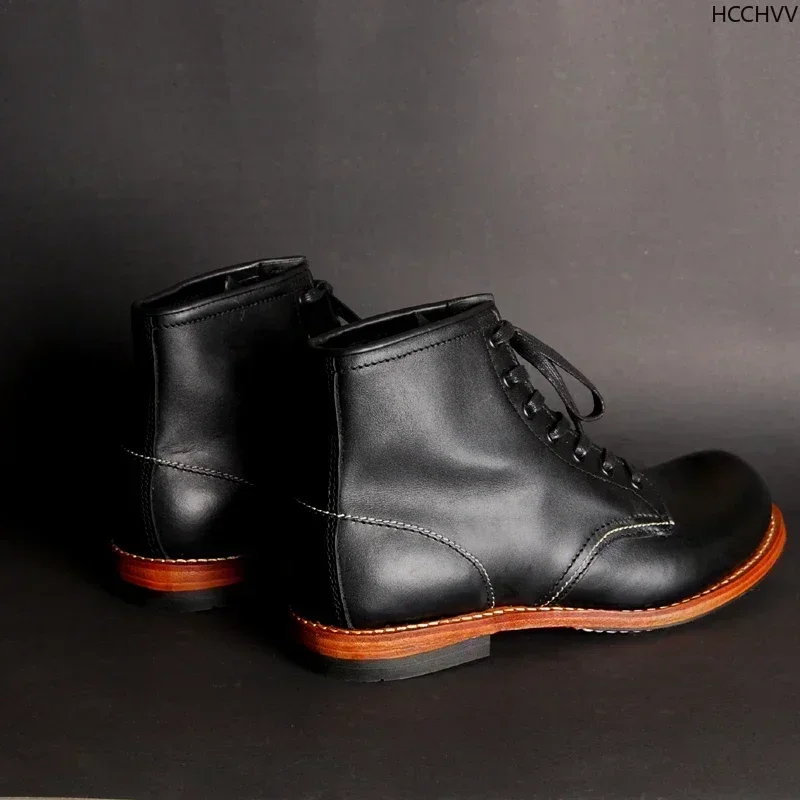 Vintage Men Goodyear-Welted Ge - огляд і ціна Vintage Fashion For Mens